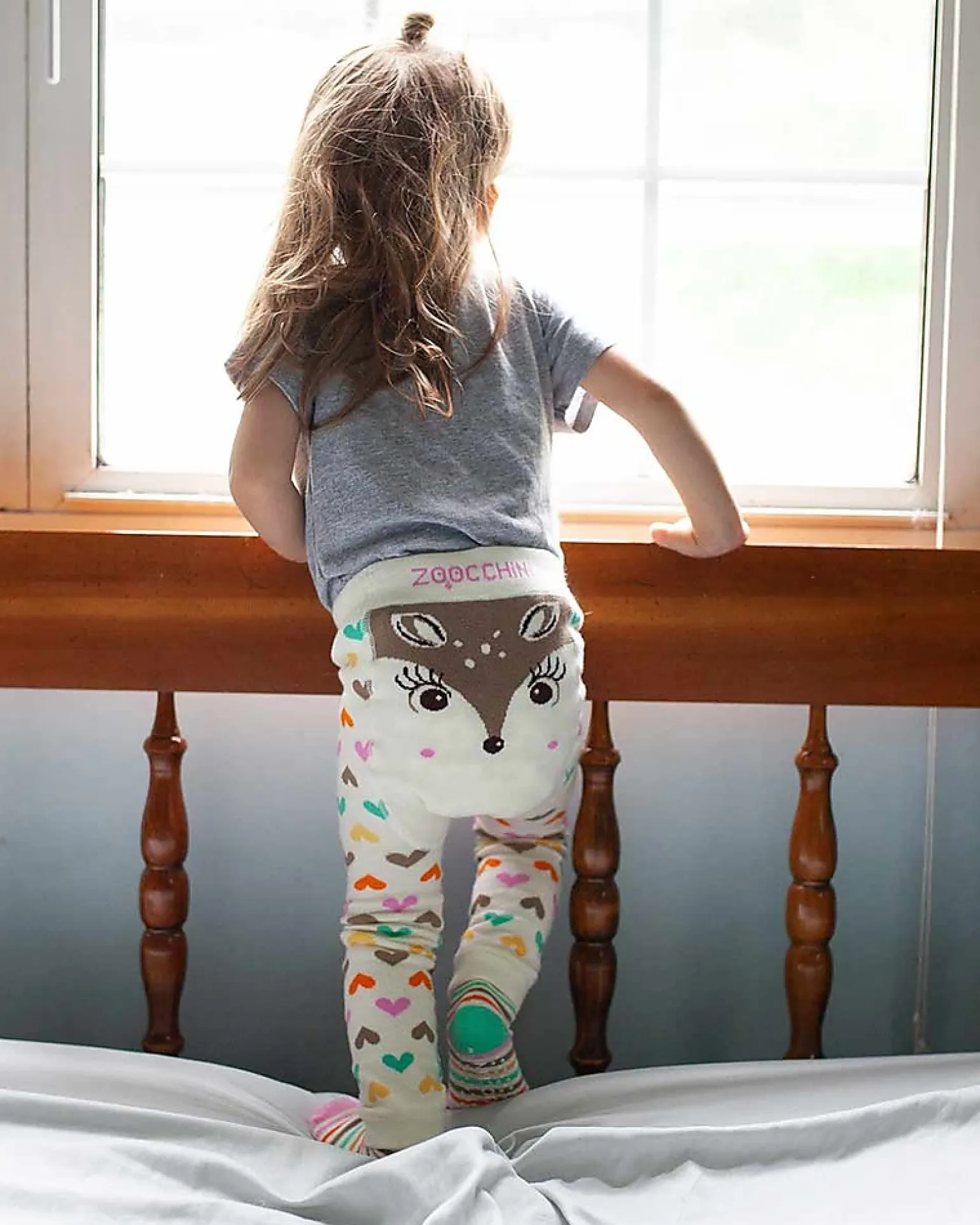 Set Leggings e Calzini Antiscivolo Grip+Easy - Fiona il Cerbiatto