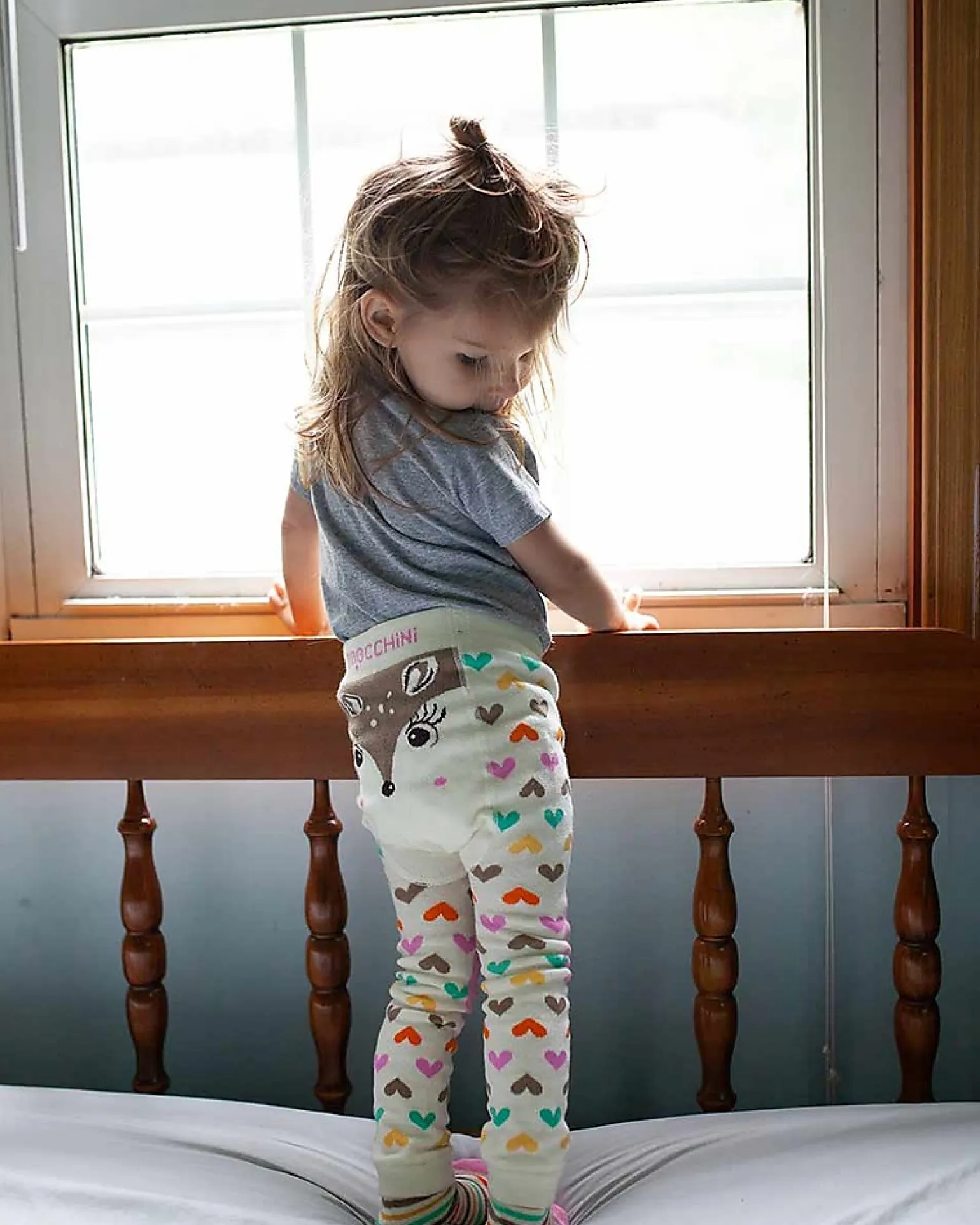 Set Leggings e Calzini Antiscivolo Grip+Easy - Fiona il Cerbiatto