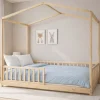 Set 2: Letto Montessori Evolutivo Evi 200x90cm + Materasso 14 cm Antiacaro