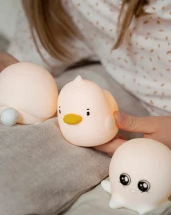 Set 3 Mini Luci Waterproof - Gioco da Bagno Luminoso - Tartaruga Anatra e Polpo