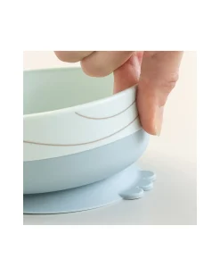 Set Pappa Foodie - Piatto Ciotola e Tazza - Wally - Blu - 100% PP Alimentare