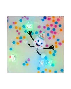 Set Personaggio Party Pal - con 2 Cubi Inclusi - Bianco - Adatto da 3 anni - 100% Plastica Riciclata