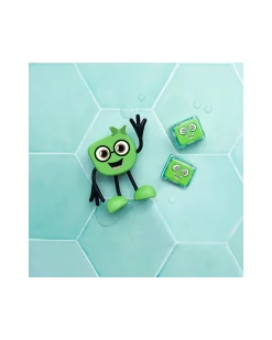 Set Personaggio Pippa - con 2 Cubi Inclusi - Verde - Adatto da 3 anni - 100% Plastica Riciclata