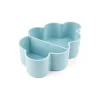 Set Porta Merenda Box Portapranzo e Cannuccia - Blu - Perfetto per Asilo e Gite Fuori Porta