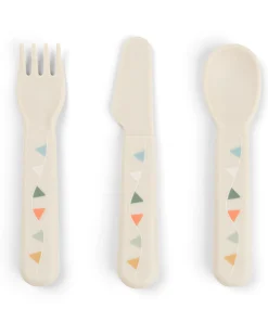 Set Posate Foodie - Celebration - Sabbia - 100% PP Alimentare