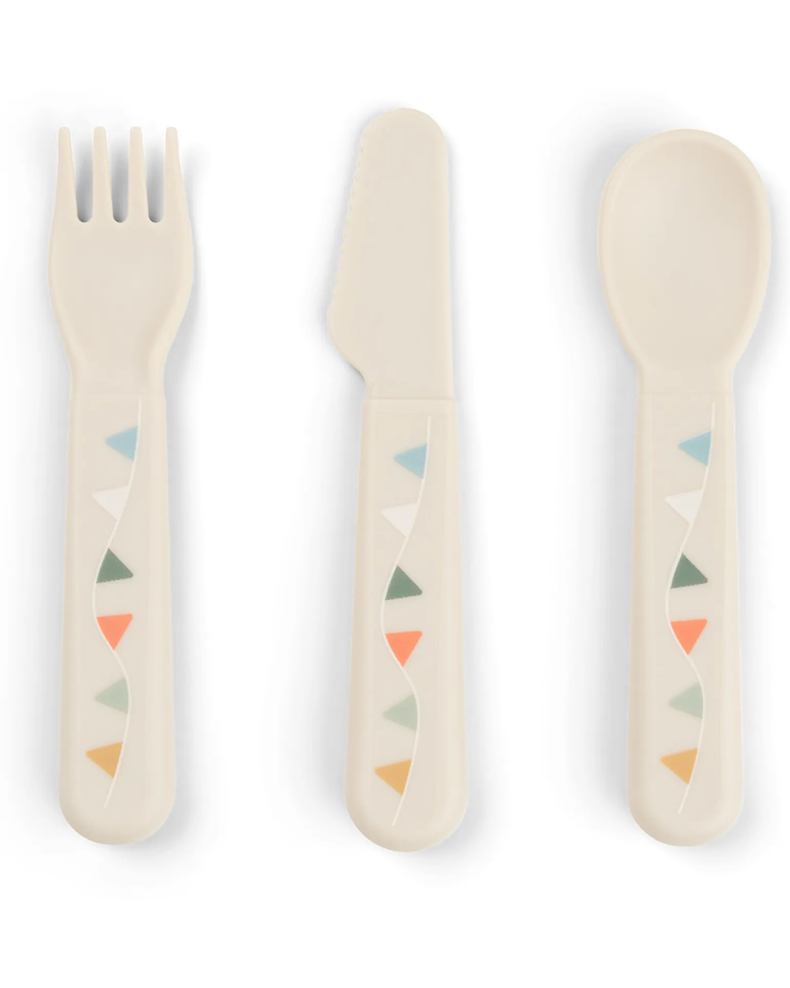 Set Posate Foodie - Celebration - Sabbia - 100% PP Alimentare