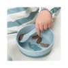 Set Posate - Happy Dots Blu - 100% PP Alimentare