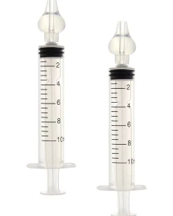 Set 2 Siringhe per Lavaggi Nasali - Punta in Silicone - 0+