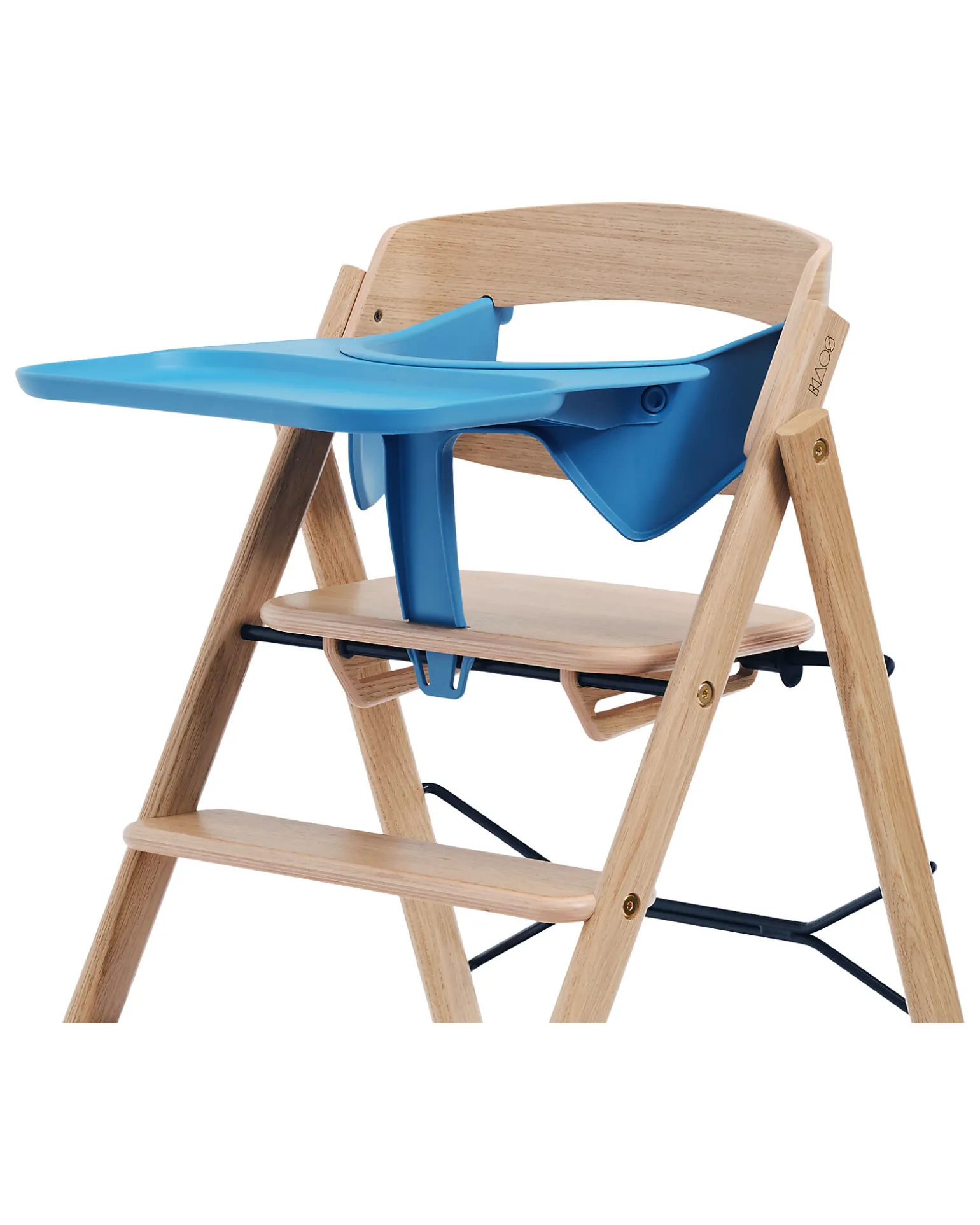 Set Sponda di Sicurezza + Vassoio per Sedia Evolutiva KLAPP - Blu