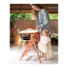 Set Sponda di Sicurezza + Vassoio per Sedia Evolutiva KLAPP - Terracotta