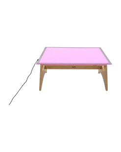 Set Tavolo e Lavagna Luminosa LED - Cambia Colore - Formato A2 - 63,5 x 46 cm - Stimola il Divertimento e la Conoscenza Sensoriale