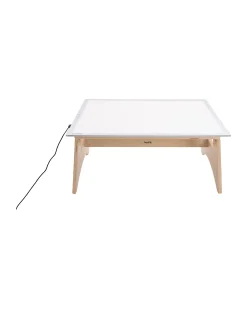 Set Tavolo e Lavagna Luminosa LED - Cambia Colore - Formato A2 - 63,5 x 46 cm - Stimola il Divertimento e la Conoscenza Sensoriale