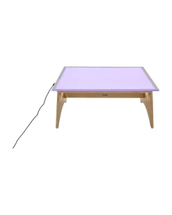 Set Tavolo e Lavagna Luminosa LED - Cambia Colore - Formato A2 - 63,5 x 46 cm - Stimola il Divertimento e la Conoscenza Sensoriale
