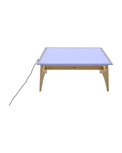 Set Tavolo e Lavagna Luminosa LED - Cambia Colore - Formato A2 - 63,5 x 46 cm - Stimola il Divertimento e la Conoscenza Sensoriale
