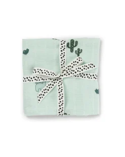 Set 2 Telini Antirigurgito - Lalee - Blu - 65x65 cm - 100% cotone