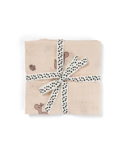 Set 2 Telini Antirigurgito - Lalee - Cipria - 65x65 cm - 100% cotone