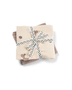 Set 2 Telini Antirigurgito - Lalee - Cipria - 65x65 cm - 100% cotone