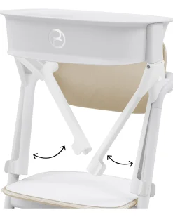 Set Torre di Apprendimento per Sedia Evolutiva LEMO - All White - Include Tappetini Antiscivolo