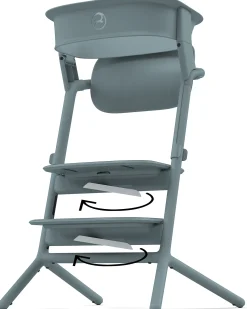 Set Torre di Apprendimento per Sedia Evolutiva LEMO - Stone Blue - Include Tappetini Antiscivolo