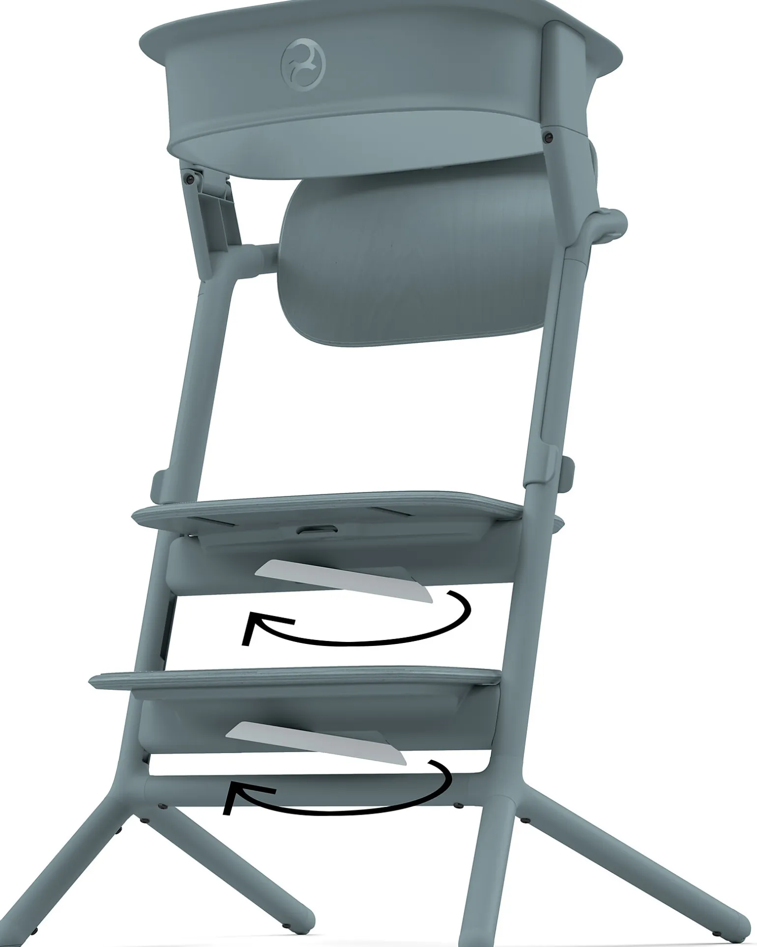 Set Torre di Apprendimento per Sedia Evolutiva LEMO - Stone Blue - Include Tappetini Antiscivolo