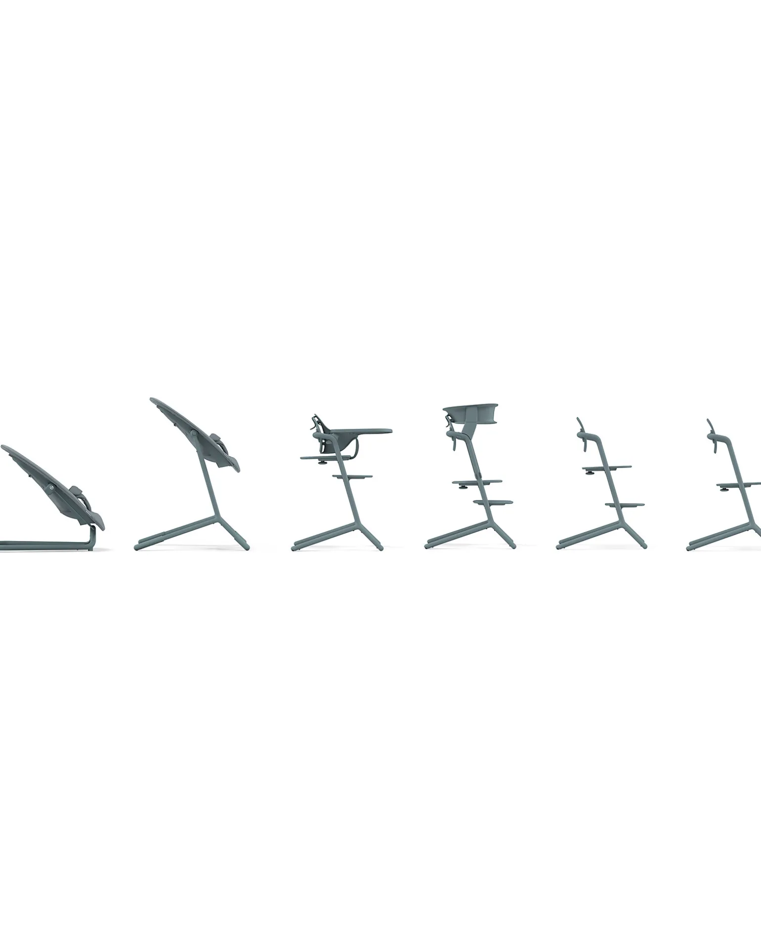 Set Torre di Apprendimento per Sedia Evolutiva LEMO - Stone Blue - Include Tappetini Antiscivolo