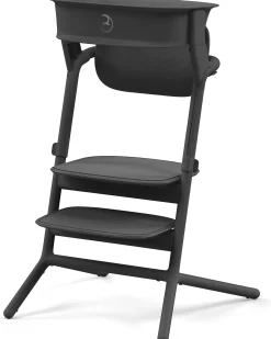 Set Torre di Apprendimento per Sedia Evolutiva LEMO - Stunning Black - Include Tappetini Antiscivolo