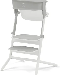 Set Torre di Apprendimento per Sedia Evolutiva LEMO - Suede Grey - Include Tappetini Antiscivolo