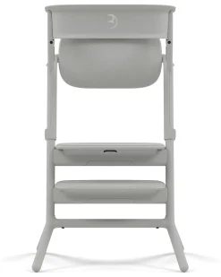 Set Torre di Apprendimento per Sedia Evolutiva LEMO - Suede Grey - Include Tappetini Antiscivolo