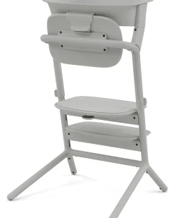 Set Torre di Apprendimento per Sedia Evolutiva LEMO - Suede Grey - Include Tappetini Antiscivolo