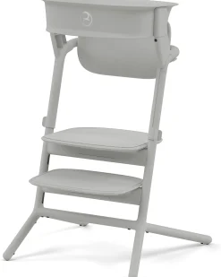 Set Torre di Apprendimento per Sedia Evolutiva LEMO - Suede Grey - Include Tappetini Antiscivolo