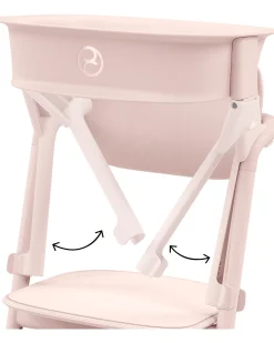 Set Torre di Apprendimento per Sedia Evolutiva LEMO - Pearl Pink - Include Tappetini Antiscivolo