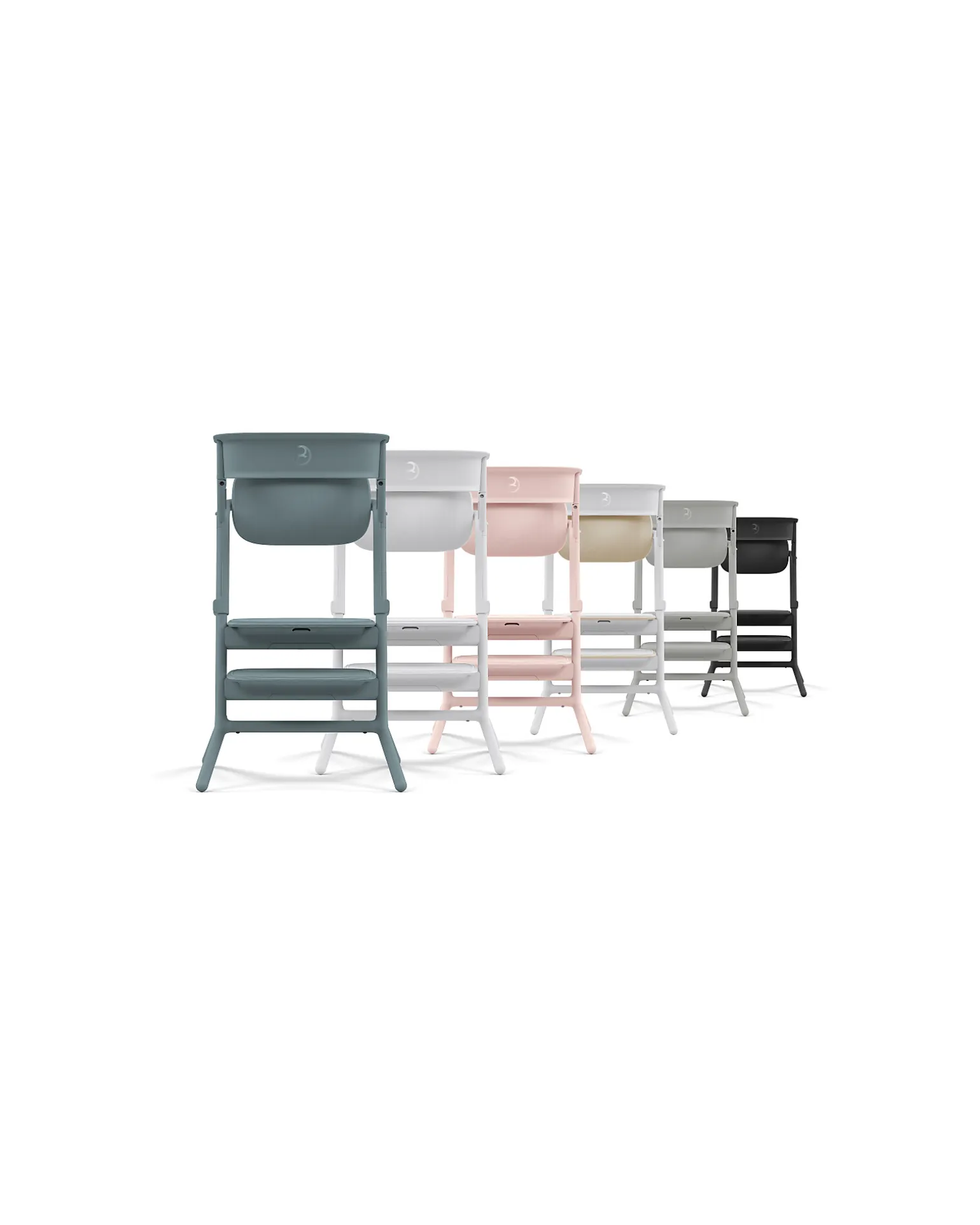 Set Torre di Apprendimento per Sedia Evolutiva LEMO - Pearl Pink - Include Tappetini Antiscivolo