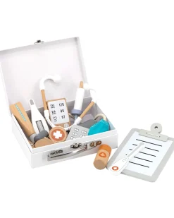 Set Valigetta del Dottore in Legno - Tanti elementi per stimolare la creatività - 3+ Anni