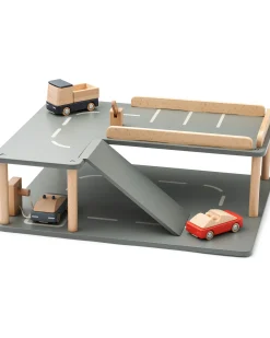 Set Village Road - Rosso Multi Mix - Legno di Faggio - 11 Pezzi