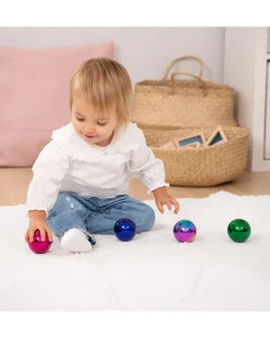 Sfere Misteriose Sensoriali Riflettenti - Blu/Verde/Oro/Rosa/Argento/Burst Specchiato - 6 Palline - Adatto a Tutte le Età