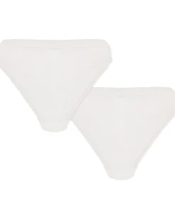 Slip - Pacco da 2 - Bianco - 100% Cotone Bio