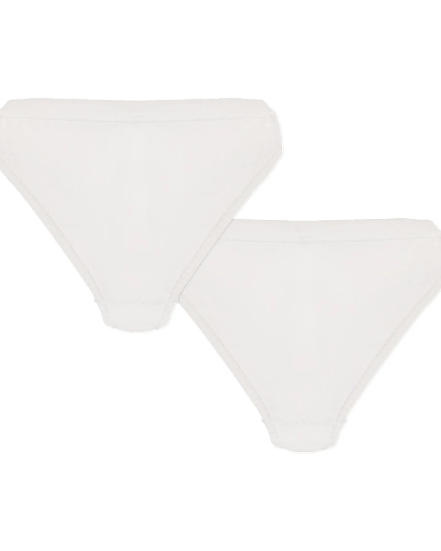 Slip - Pacco da 2 - Bianco - 100% Cotone Bio