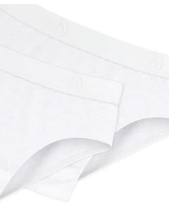 Slip - Pacco da 2 - Bianco - 100% Cotone Bio