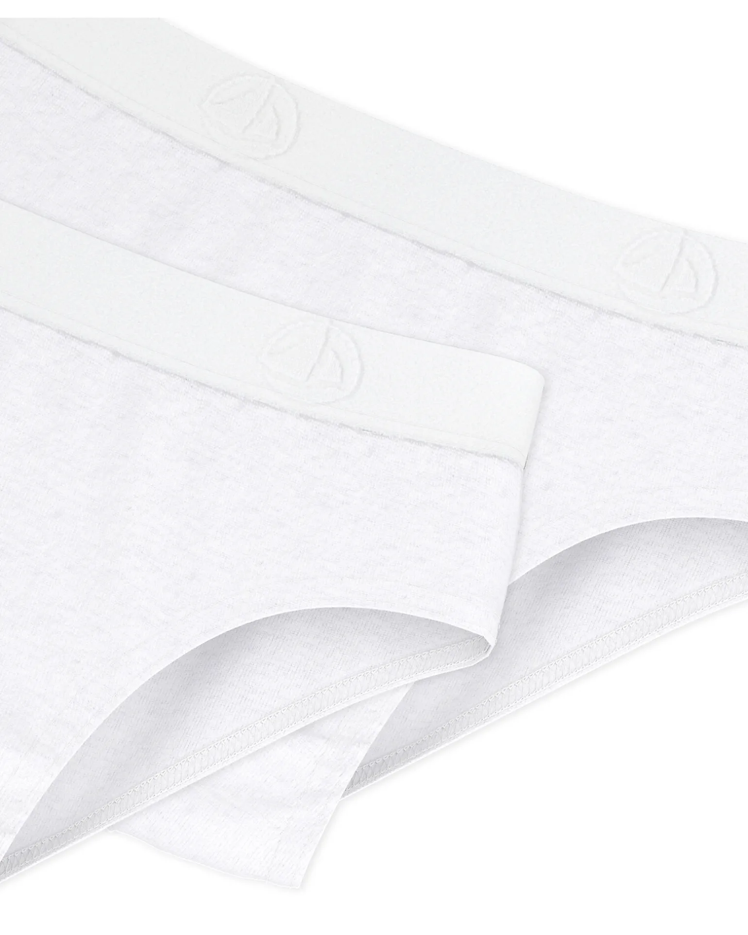 Slip - Pacco da 2 - Bianco - 100% Cotone Bio