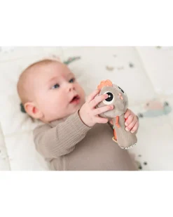 Sonaglio Sensoriale con Massaggiagengive - Tiny Farm - Sabbia - 0+