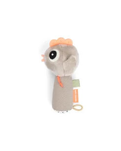 Sonaglio Sensoriale con Massaggiagengive - Tiny Farm - Sabbia - 0+