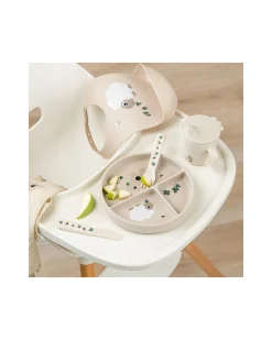 Stick&Stay Piatto con Scomparti - Tiny Farm - Sabbia