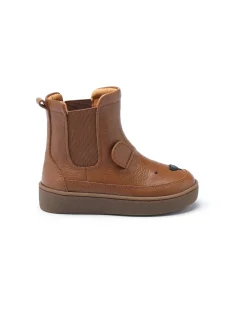 Stivaletto Chelsea in Pelle Thuru Classic - Orso - Elastici Laterali!