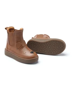 Stivaletto Chelsea in Pelle Thuru Classic - Orso - Elastici Laterali!
