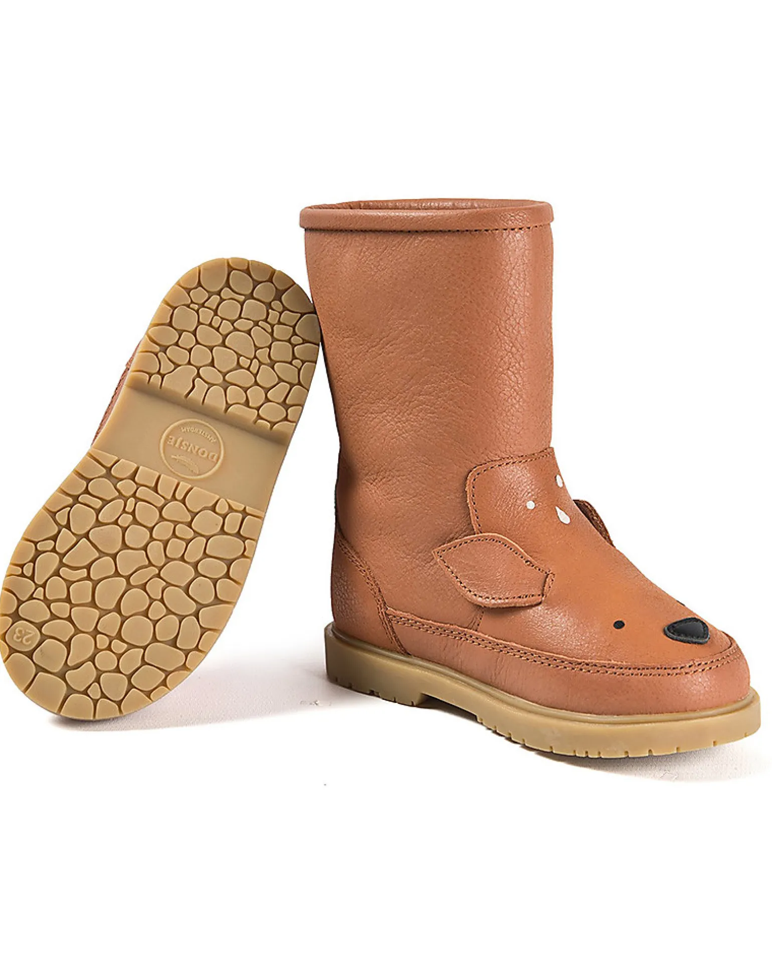Stivaletto in Pelle Classic Wadudu - Cerbiatto - Imbottito in Lana!