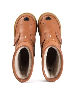 Stivaletto in Pelle Classic Wadudu - Cerbiatto - Imbottito in Lana!