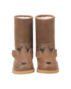 Stivaletto in Pelle Classic Wadudu - Cerbiatto - Imbottito in Lana!