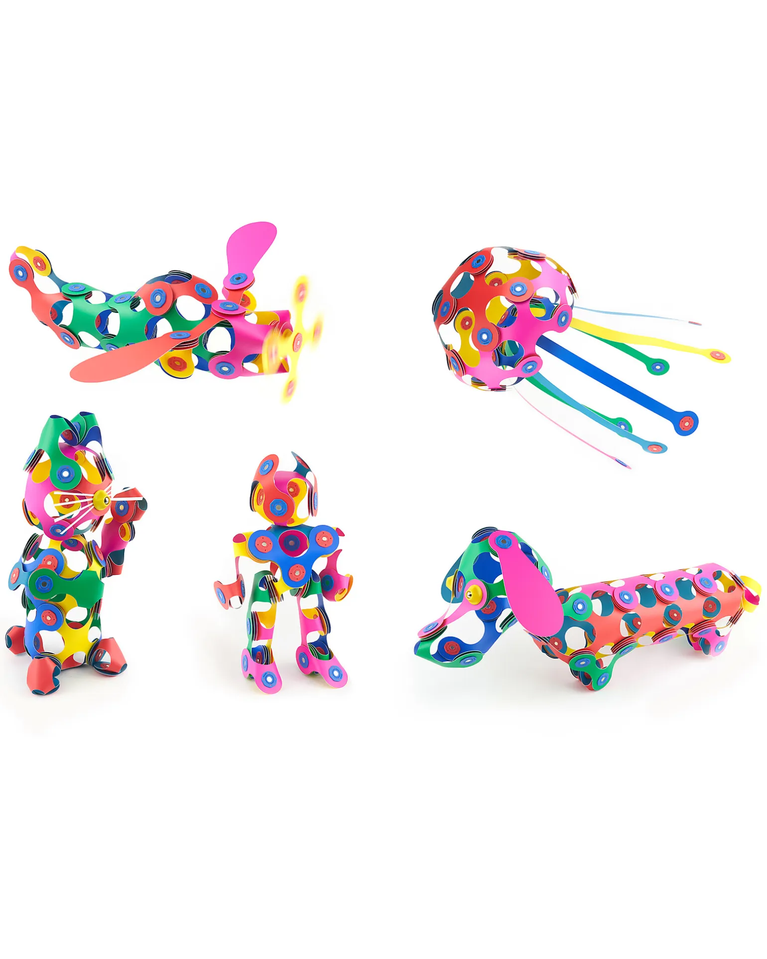 Super Rainbow Pack - 60 Pezzi - Gioco Magnetico STEAM - 6+ Anni