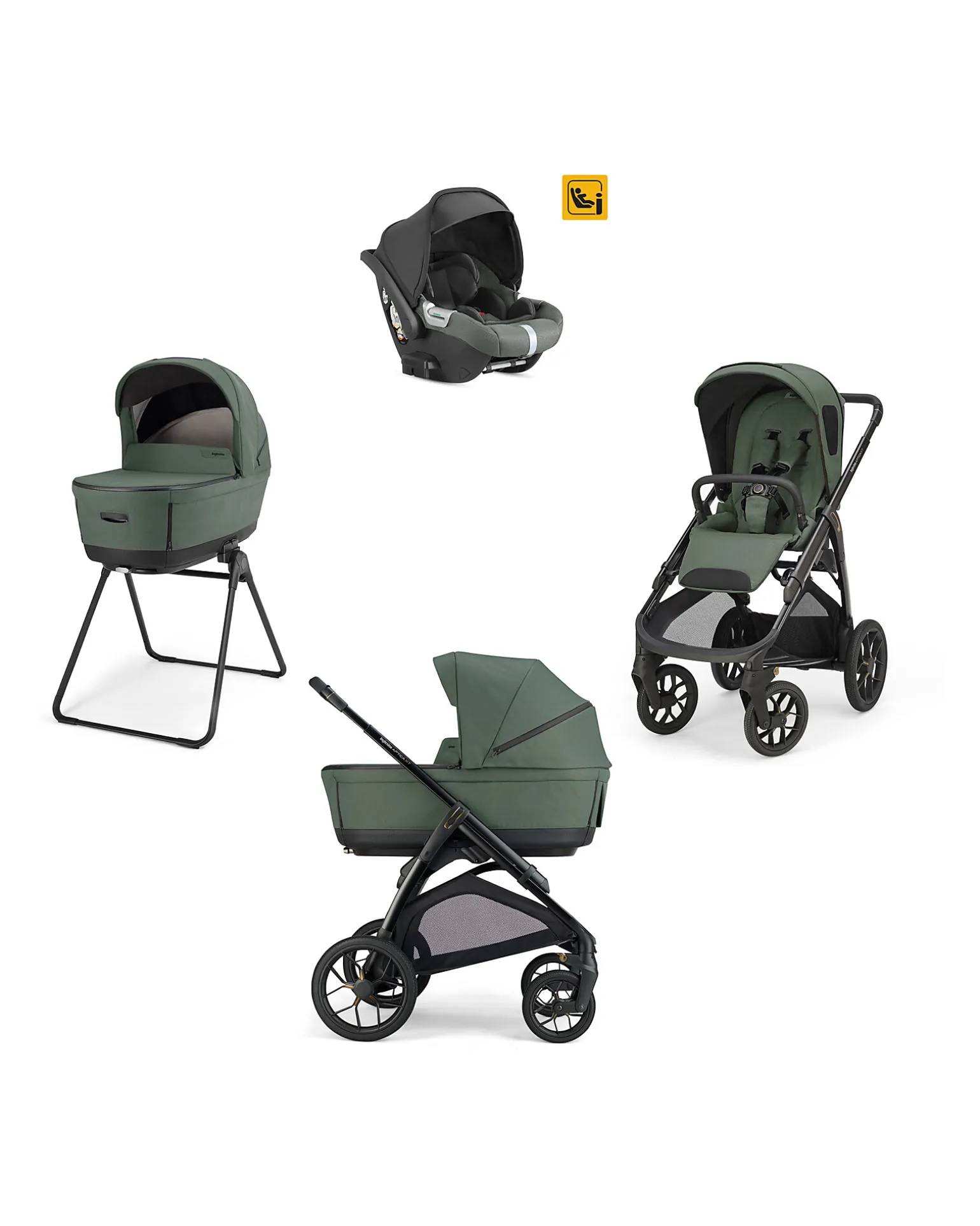 System Quattro Aptica XT Darwin Taiga Green + Telaio Nero