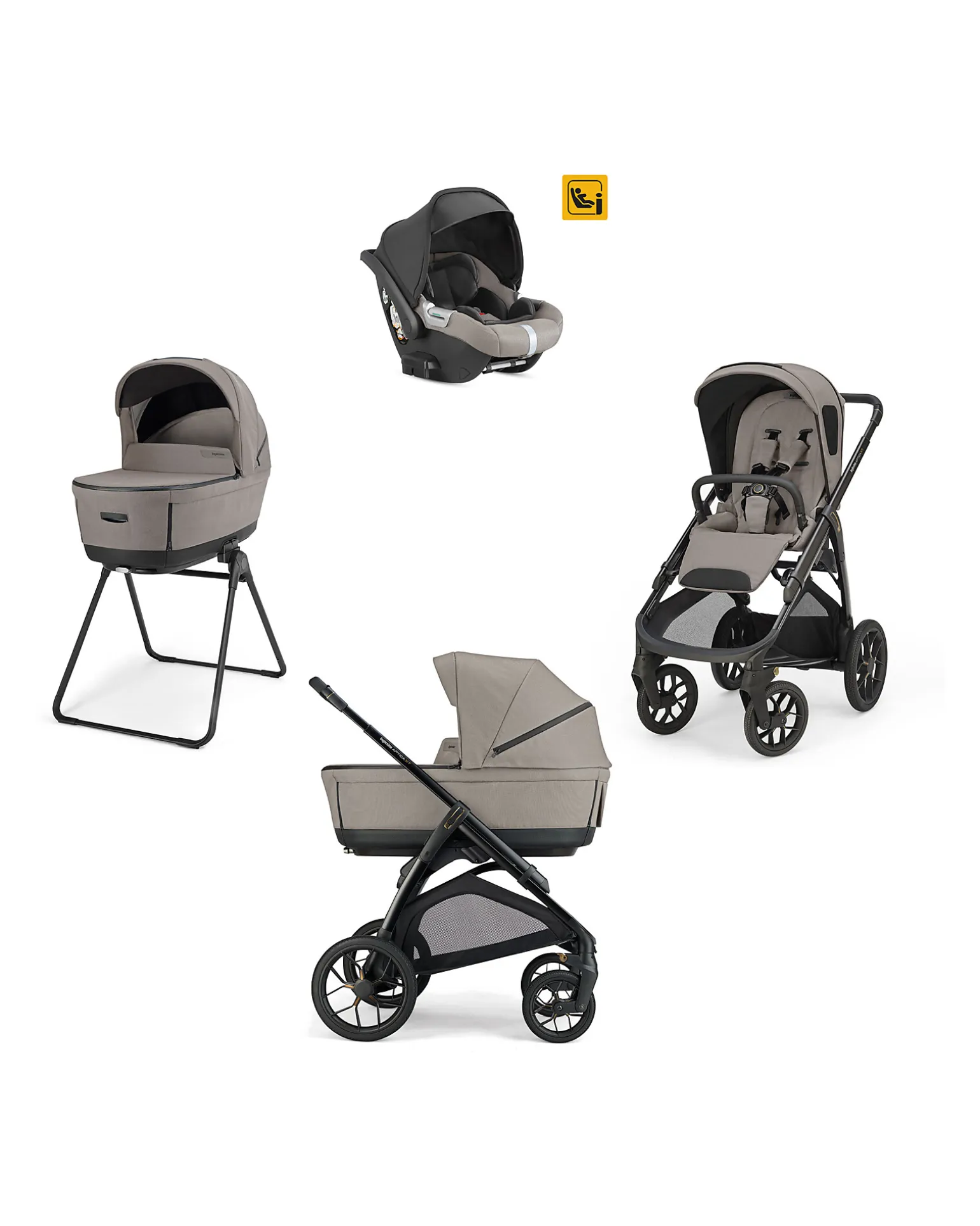 System Quattro Aptica XT Darwin Tundra Beige + Telaio Nero